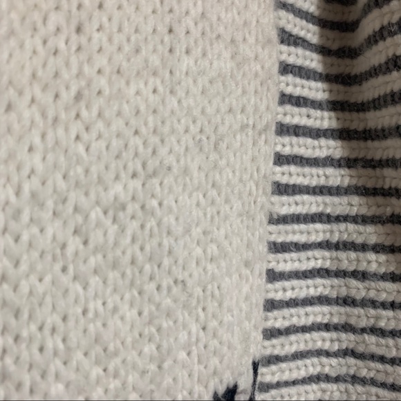 Gap Oversized Fair Isle Knit Drape Open Sweater - Picture 10 of 10